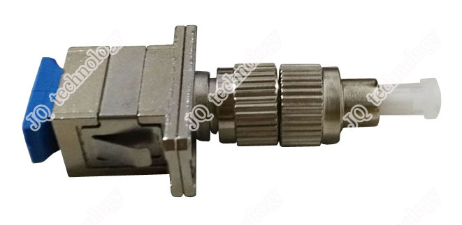 FC(male)-SC(female)-hybrid-fiber-optic-adaptor